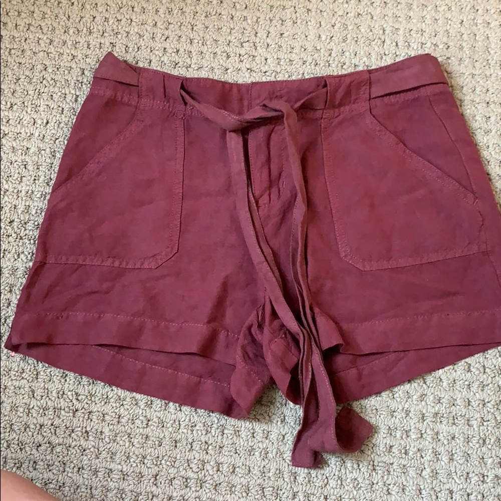 Sanctuary Maroon Shorts